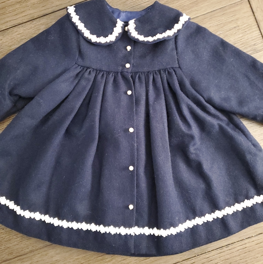 Fancy Blue Princess Coat ~ 18 months